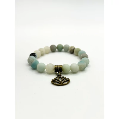 Harmónia karkötő lótusszal