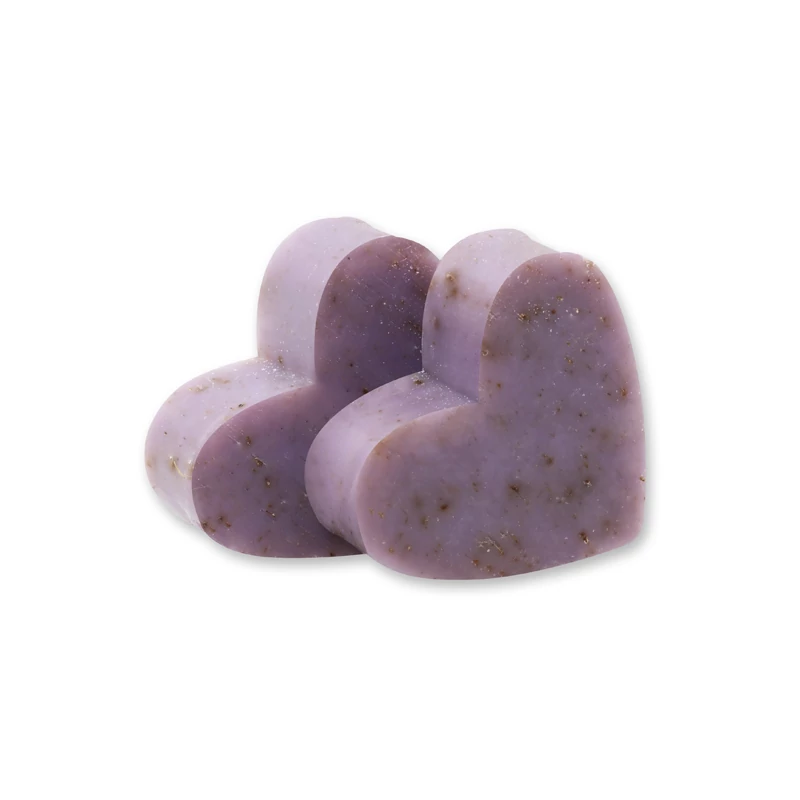 Juhtejes viola szappan - mini szív